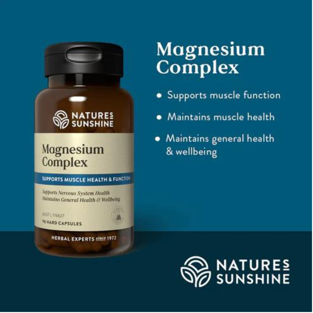 natures sunshine magnesium complex hard capsules