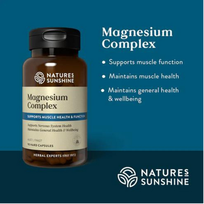 natures sunshine magnesium complex hard capsules