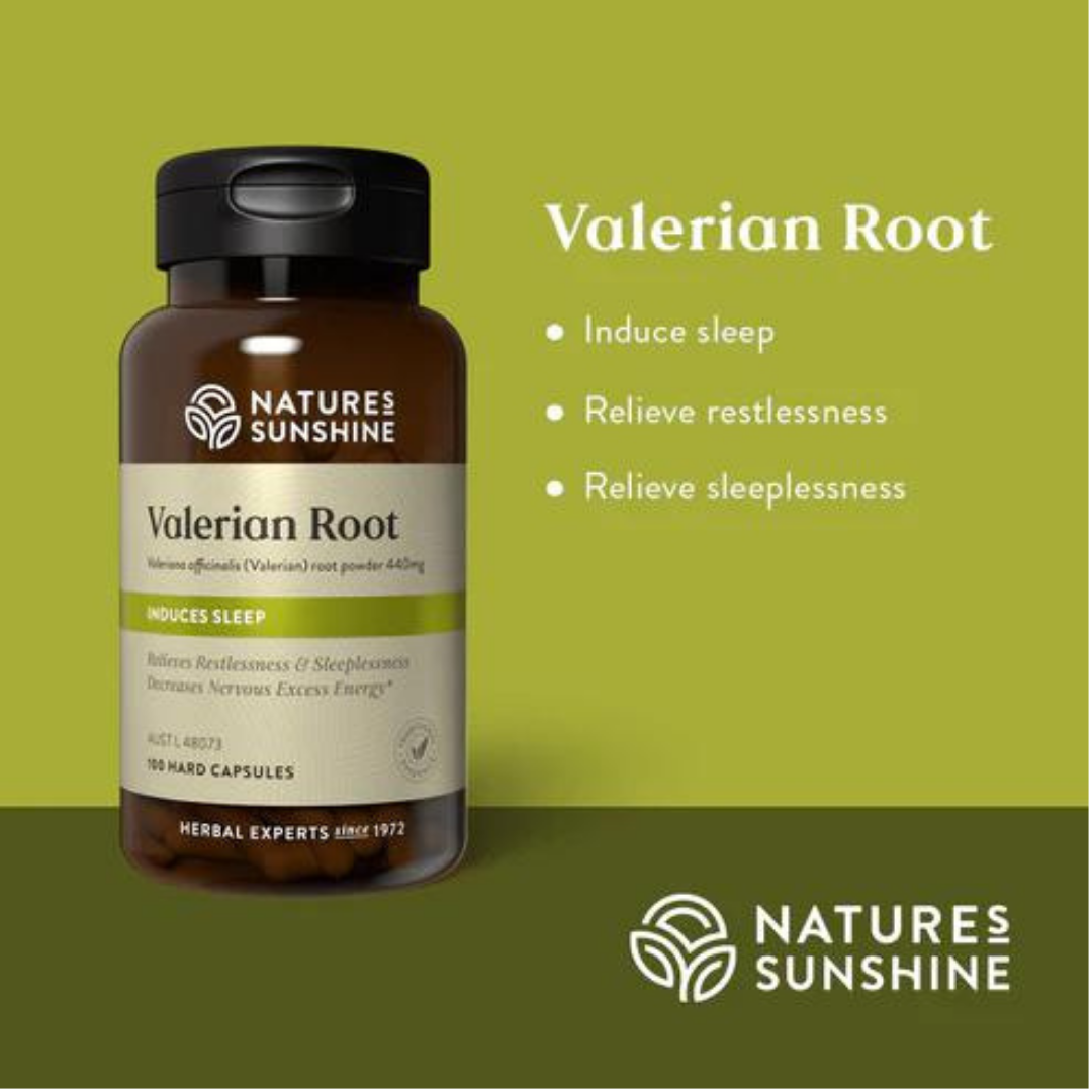 natures sunsine valerian root hard capsules