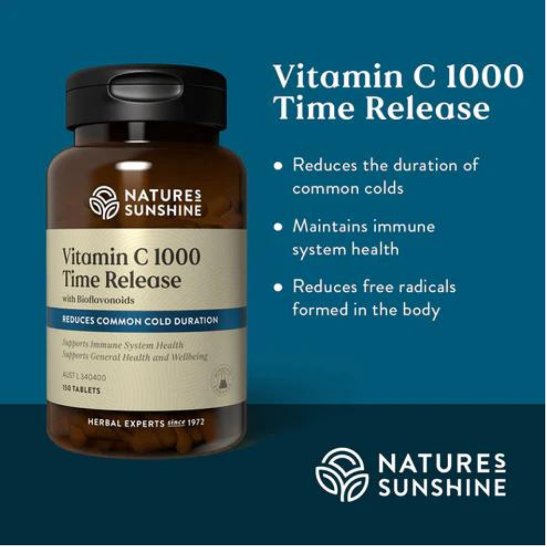 Nature's Sunshine Vitamin C 1000 Time Release